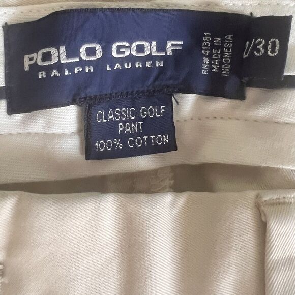 Ralph Lauren Polo Golf Classic Fit Pleated Front Men's Size 42x30 - Picture 2 of 7